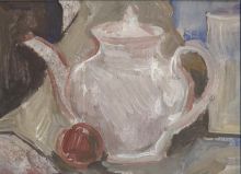 Белый чайник и луковица