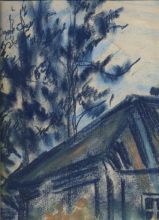 Берёзы над домом 