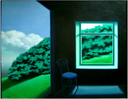 Тёмная комната с видом на рай