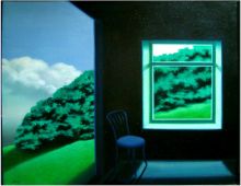 Тёмная комната с видом на рай