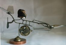 анти - ложка - самолет , с головой  ...