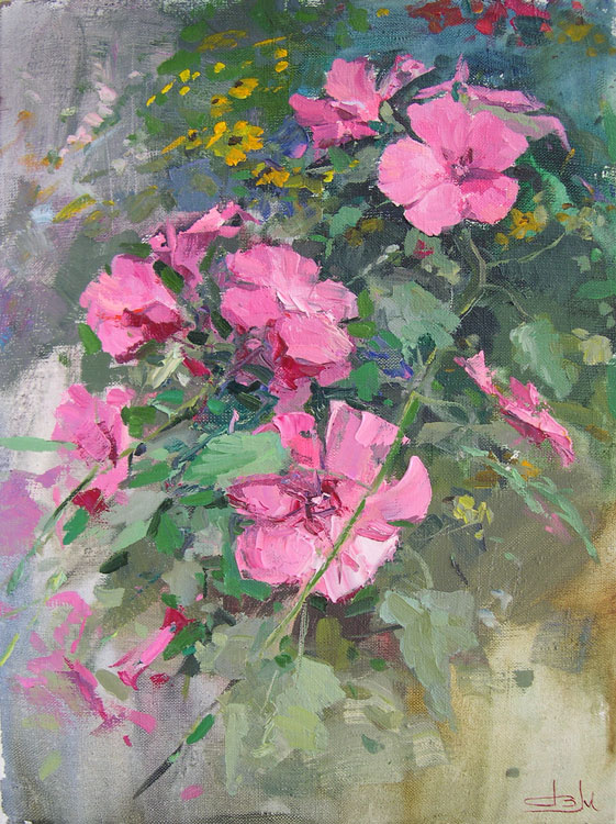 Лаватера. Этюд.