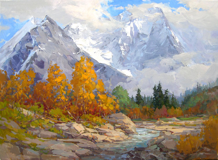 Осенний день в Домбае