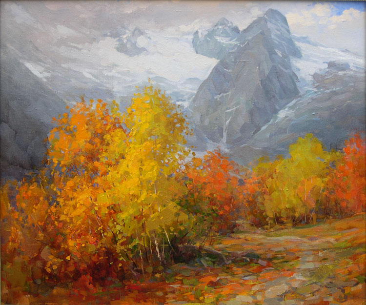 Осенний день. Алибек.