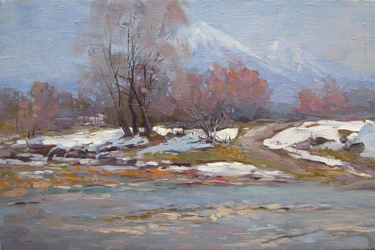 Ранняя весна.Подкумок.