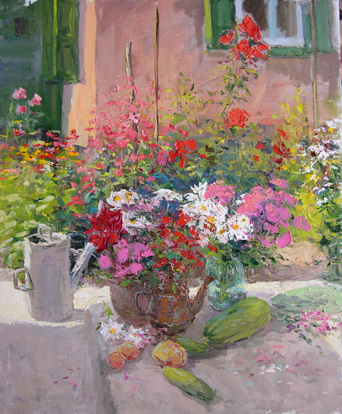 Натюрморт с лейкой