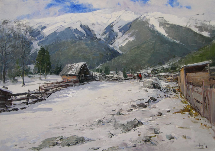 Зимний день в Архызе