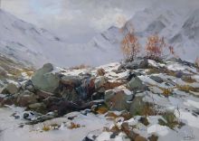 Перевал Чучхур. Домбай.