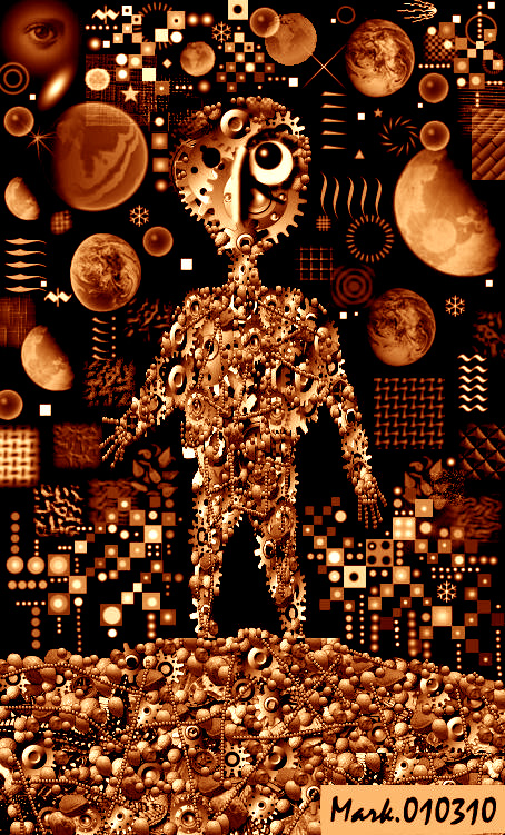 Адам (автопортрет