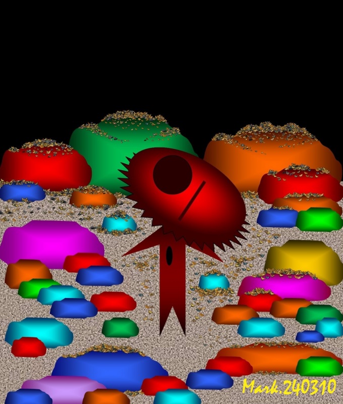 Адам в разноцветном Эдеме