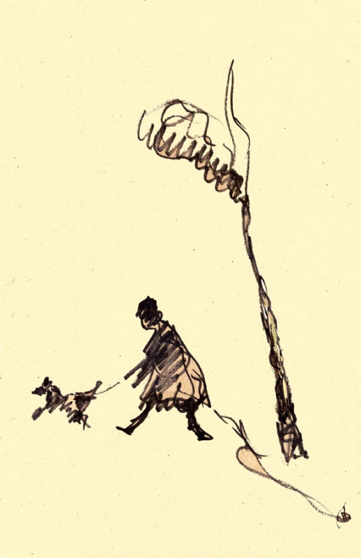 Прогулка (графика)