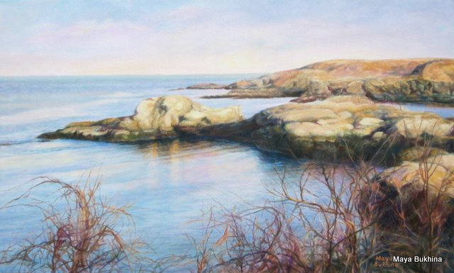 На берегу океана (Marblehead). 