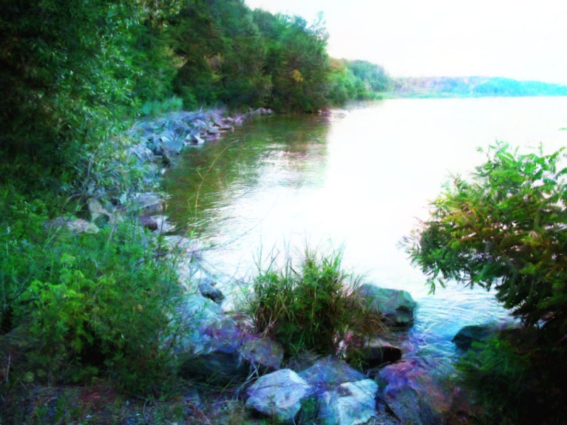 Зеркальные воды Днепра