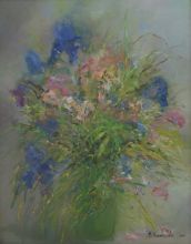 Букет с ирисами