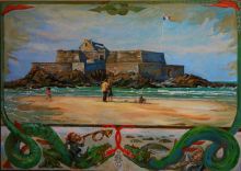 Крепость в Сен-Мало.