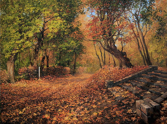 Осень в парке....