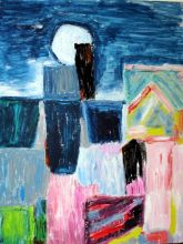 Лунная прогулка по крышам Стокгольма