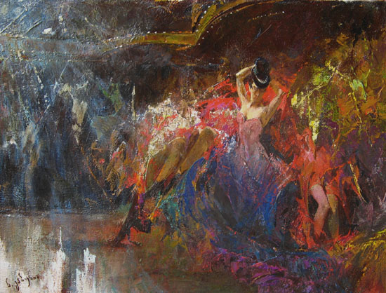 Из серии танец Канкан