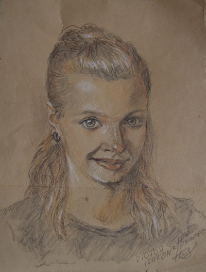 портрет Кристины меньшаковой