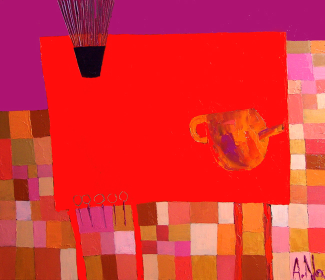 Натюрморт в красном