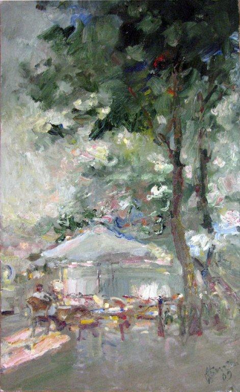 кафе на чистых прудах