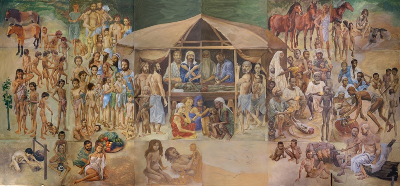 Разделение народов (фрагмент)