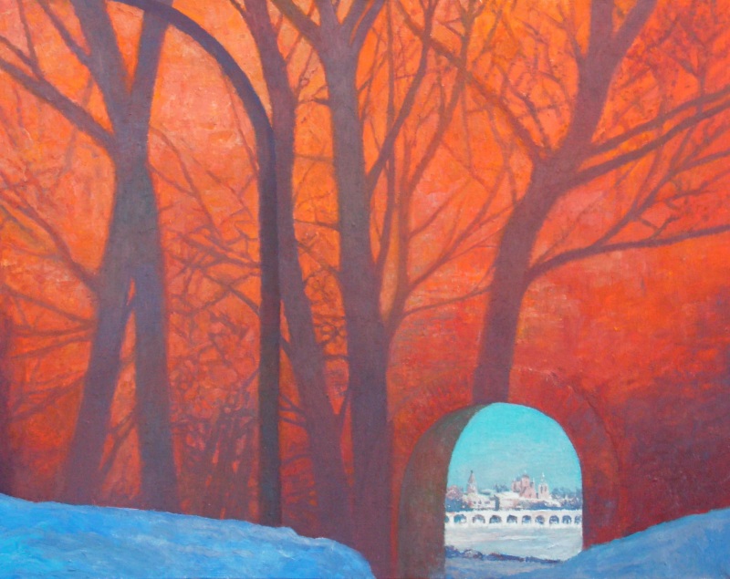 Тени спиленных деревьев