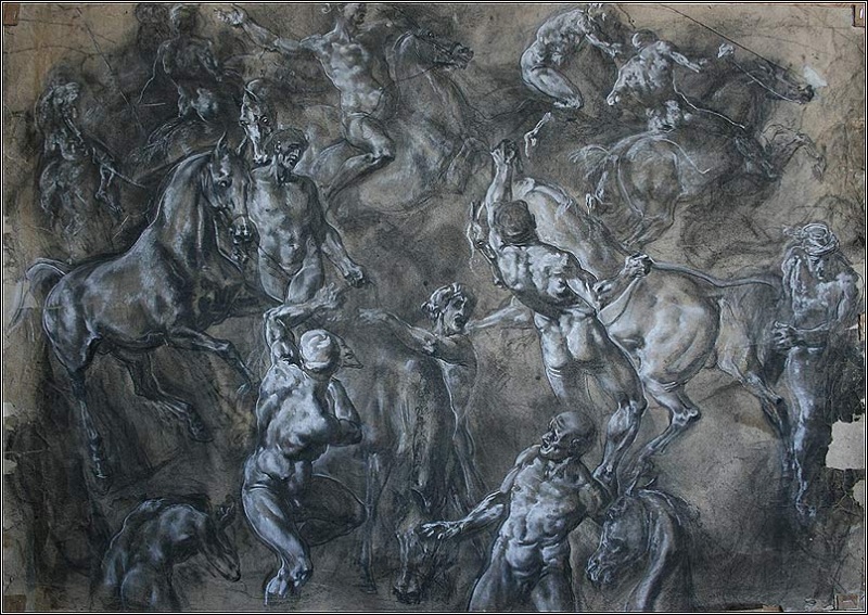 Купание лошадей