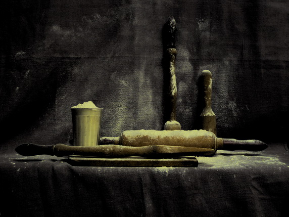 Натюрморт с мукой