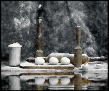 Натюрморт с мукой 2