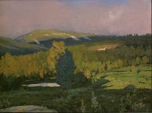 "Тайга, вечереет" 