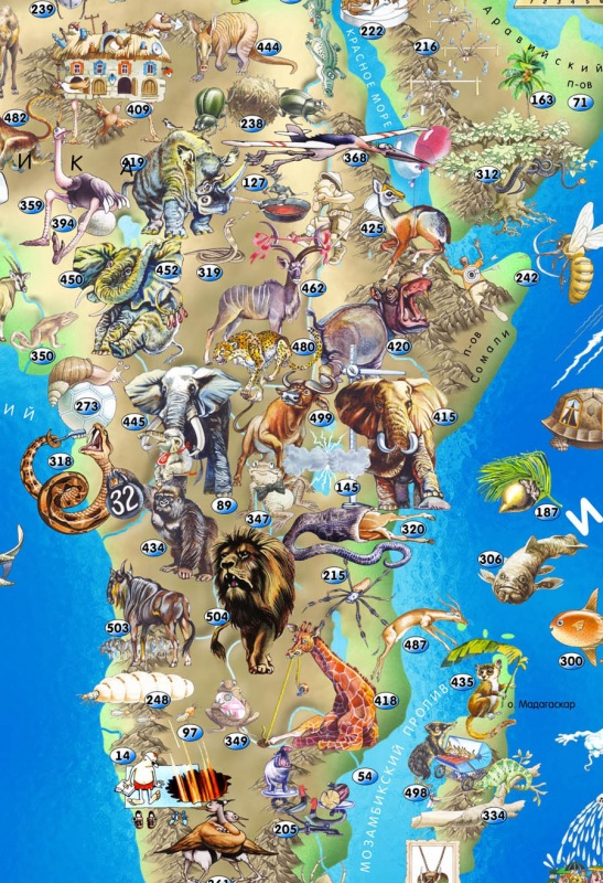 Иллюстрированная карта 