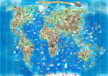 Иллюстрированная карта "Рекорды  ...