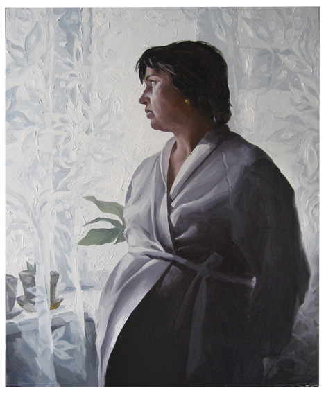 Зимним утром у окна...