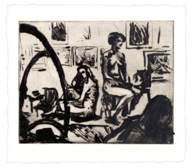 Натура в студии им. И.И Нивинского