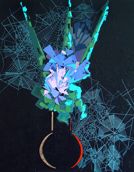 Натюрморт с паутиной