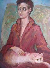 дама с котом