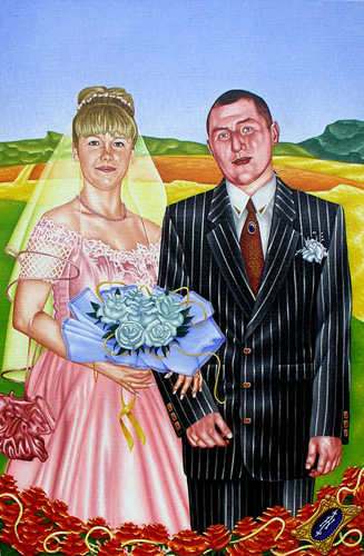 Портрет молодой семьи Сенько