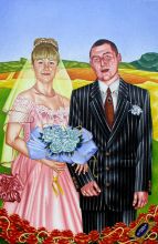 Портрет молодой семьи Сенько