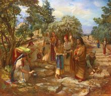 Встреча. Ревекки и Елиазара