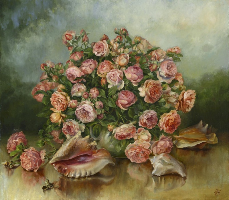 Английские розы и морские красавицы