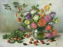 Натюрморт со сливами