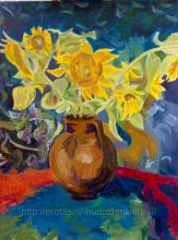 Подсолнухи