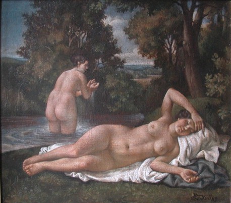 купальщицы.1983