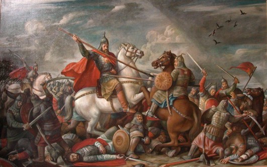 На битву за вольную Русь. центр. ...