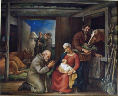 поклонение младенцу.2005