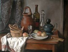 старинная посуда.2003