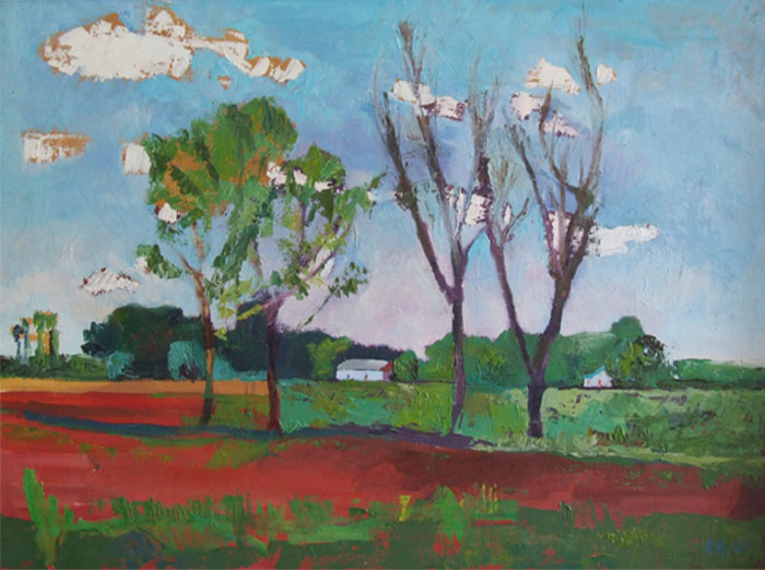 По дороге к речке