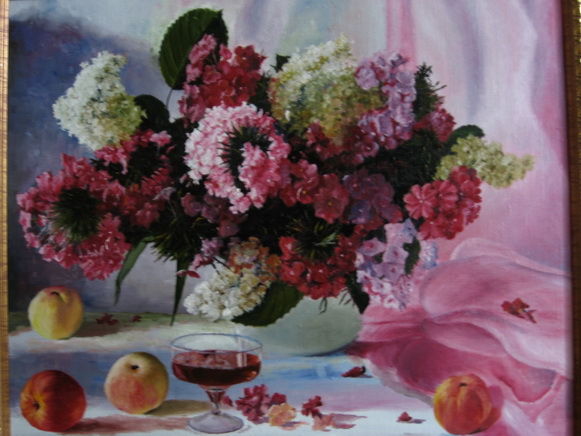 Букет в розовом