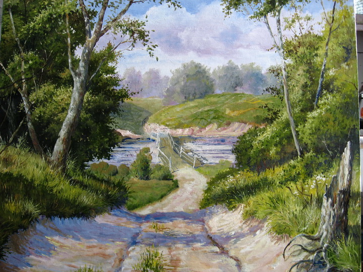 Дорога к мосту